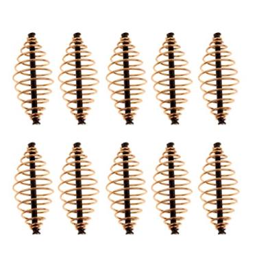 Imagem de Alimentador plano de 10 peças, método em linha, suporte para isca de pesca de carpa - G,
