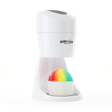 Imagem de Hawaiian Shaved Ice S900A máquina de gelo e neve de cone de barbear, 120V, branco