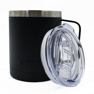 Imagem de NORDAY | Copos de aço inoxidável – Copos | Caneca de café 350 ml Copo térmico preto | Mantém a temperatura entre 8 e 24 horas | Tampa antiderramamento - Ideal para viagens | Parede dupla - Extra