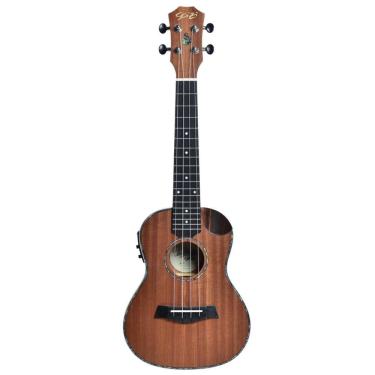Imagem de Ukulele Seizi Maui Crush Concert Eletrico Bag Sapele