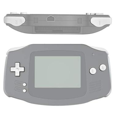 Imagem de eXtremeRate Conjunto completo de botões de substituição GBA brancos para Gameboy Advance - Console de jogos portátil não incluído