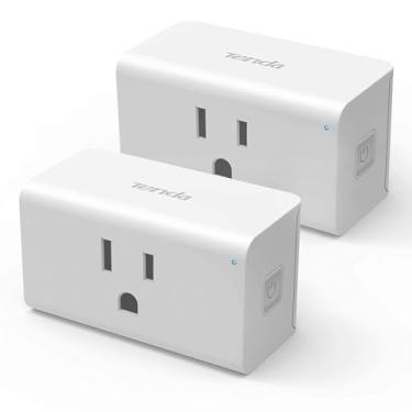 Imagem de Tenda Tomada inteligente Beli SP3-Mini Smart Home WiFi Outlet | Funciona com Alexa Echo dot e Google Assisstant | Controle remoto por voz ou aplicativo | Listado por ETL/FCC | Não é necessário hub, branco, pacote com 2