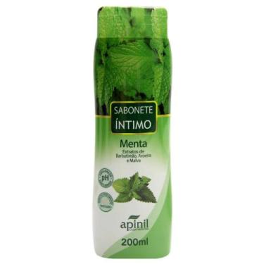 Imagem de Sabonete Intimo Líquido Aromático 200ml Apinil, MENTA