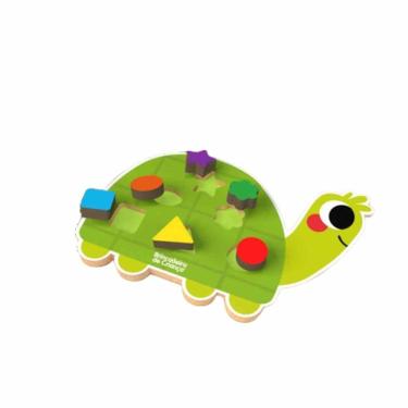 Imagem de Encaixa Formas - Tartaruga - 1610 - Brincadeira De Criança