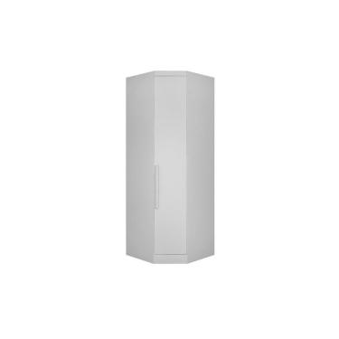 Imagem de Módulo Closet De Canto Obliquo Rizon C/ 1 Porta Branco - Novo Horizonte