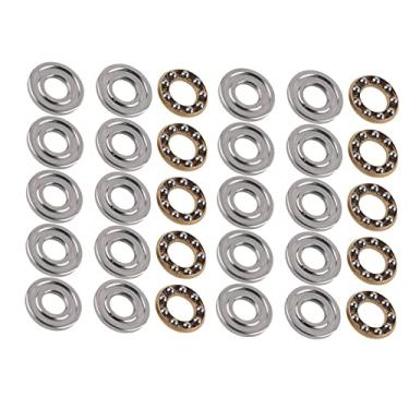 Imagem de High Precision Miniature Thrust Ball Bearing Set Flat Steel Rolamentos para Máquinas (F6-14M 6 * 14 * 5mm (10pcs))