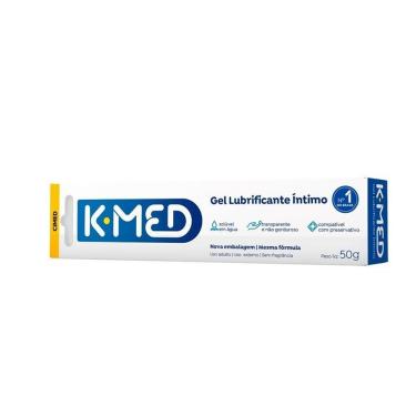 Imagem de Lubrificante Gel 50g íntimo Neutro Tradicional água K-med
