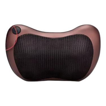 Imagem de Travesseiro Massageador Eletrico Pescoço Lombar Carro