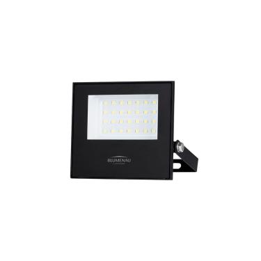 Imagem de Refletor Blumenau Led Play 30w Preto Bivolt 6500k Luz Branca