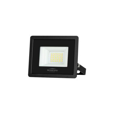 Imagem de Refletor Blumenau Led Tech Pro 30w Preto Bivolt 6500k Luz Branca