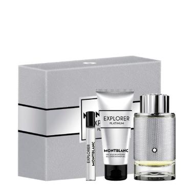 Imagem de Kit Montblanc Explorer Platinum Masculino - Eau De Parfum 100ml + Eau De Parfum 7,5ml +...