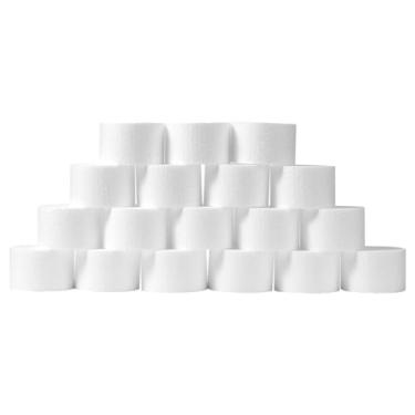 Imagem de TFARC FOAM Círculos De Espuma 3" Para 18 Unidades, 2" Espessura, Artesanato, Poliestireno Materiais Escolares E Decorações (Branco)