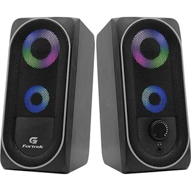 Imagem de Caixa de Som Multimídia Gamer Black Hawk RGB Fortrek