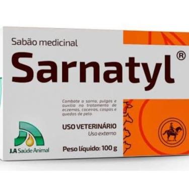 Imagem de Sabonete medicinal combate a sarnas ,pulgas , caspa , queda de pelo - 