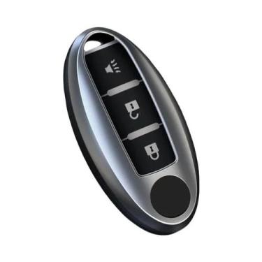Imagem de Nissan Rogue XTrail Qashqai Juke Versa Key Case Capa Porta-chaves De C