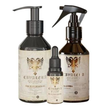 Imagem de Cavalera Pós Barba, Balm e Óleo para Barba Bay Rum KIT