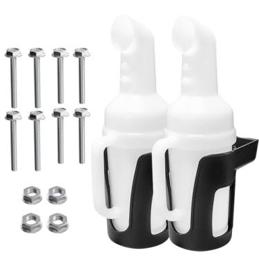 Imagem de Garrafa de areia universal para carrinho de golfe para carro de clube EZGO Yamaha, garrafa de areia e semente com suporte à prova de chocalho, 2 peças