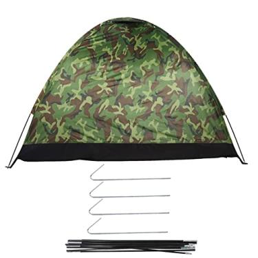 Imagem de Tenda ao ar livre, barraca UV camuflada, design de coloração portátil e leve para praia