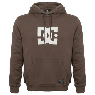Imagem de Moletom DC Shoes Canguru DC Star WT25 Masculino Marrom