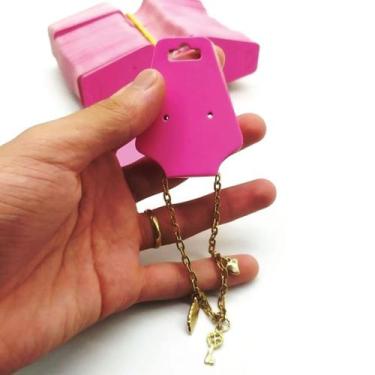 Imagem de Venda Mais Biju Com Tag Para Brincos E Colar Tam. 5x13 Cm - Geral