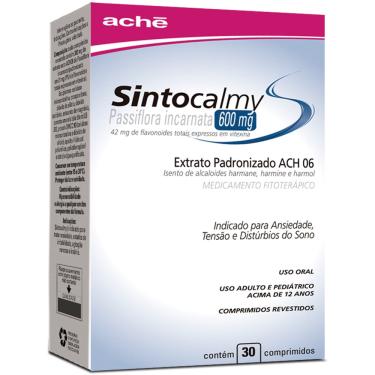 Imagem de Sintocalmy 600mg Aché 30 Comprimidos Revestidos