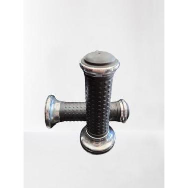 Imagem de Manopla para moto west pro ponta cromada universal - WESTER