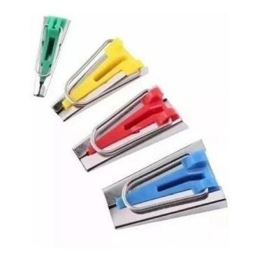 Imagem de Kit Com 4 Fitadores Para Fazer Vies 6mm 12mm 18mm 25mm - Lanmax