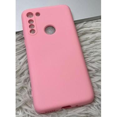 Imagem de Capa Capinha Case Moto Motorola G8 Play/Power/Plus Silicone Aveludado 