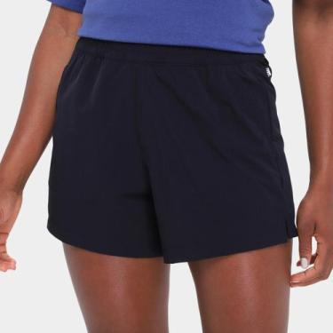 Imagem de Short New Balance Trend Small Logo Feminino, Preto, G