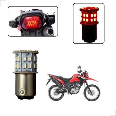 Imagem de Lâmpada Led Freio 2 Polo 1157 50 Leds Moto NXR 160