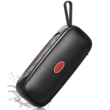 Imagem de Caixa de Som Bluetooth 5.4, Alto-falante Portátil com Som Potente de 40W RMS, TWS Estéreo, IPX6 à Prova d'Água, 16h de Bateria, Viva-Voz para Chamadas — Ideal para Casa, Festa e Aventura ao Ar Livre