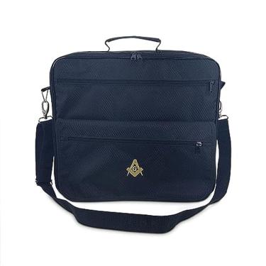 Imagem de Bolsa pasta masculina maleta paramentos reuniao maçonico maçonaria
