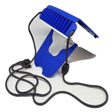 Imagem de O2Cool 11,4 cm A x 5,7 cm de diâmetro. Ventilador pessoal de bateria de 1 velocidade