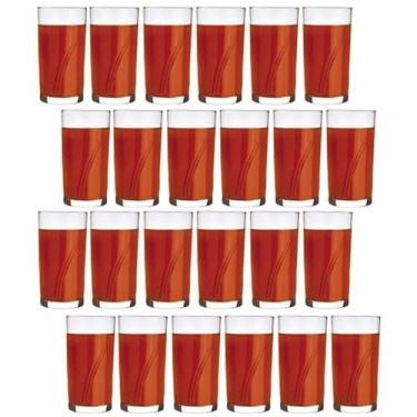 Imagem de Copo Vidro 300ml Brisa Suco Agua Glamour Luxo Nadir - 24 Un - NADIR FI