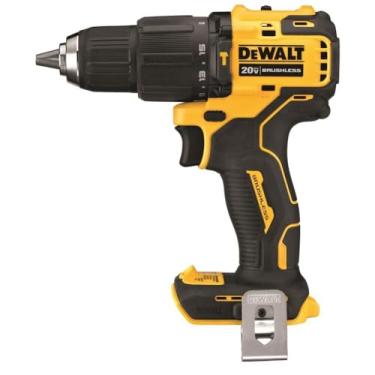 Imagem de DEWALT Furadeira de martelo ATOMIC 20V Max, sem fio, compacta, 1/2 polegada, somente ferramenta (DCD709B)