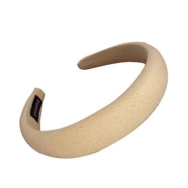 Imagem de Tiara facial de maquiagem – faixa para maquiagem facial – acessórios de cabelo esponjoso de maquiagem macia, para cuidados com a pele para mulheres. Fanelod