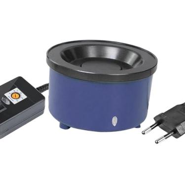 Imagem de Colaxi Pote de cola quente elétrico para bastões e pellets Pote de cola quente portátil com temperatura ajustável para artesanato e extensão de cabelo, 11.5cm