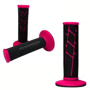Imagem de Manopla para Moto Esportiva - Modelo Off Road (Rosa) - Atrox