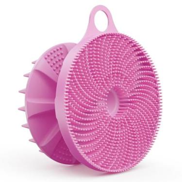 Imagem de Escova de silicone 2 em 1 BEAUTAIL Body Shower Scrubber Lilac