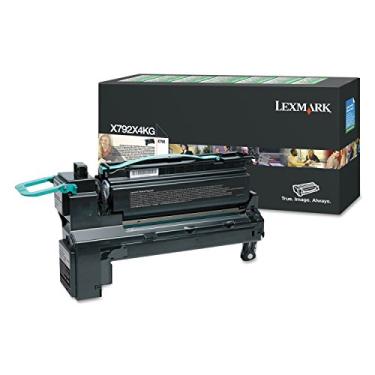 Imagem de Lexmark Cartucho de toner preto de alto rendimento para o governo dos EUA, produção de 20.000 (X792X4KG)