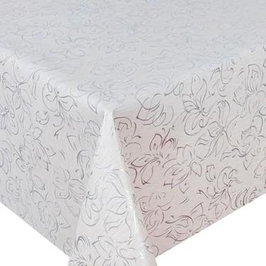 Imagem de Toalha de Mesa Cozinha de Plástico PVC Térmico Para 4 6 e 8 Lugares Várias Estampas Impermeável(VENTANIA,4 Lugares)