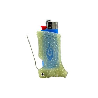 Imagem de Toker Poker - Mini Bic Isqueiro Multi Ferramenta, Coleção Sparkles - Ferramenta Tudo Incluído para Camping e Outros (Verde)