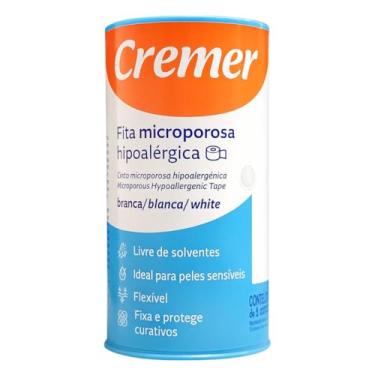 Imagem de Fita microporosa 10cmx10mts Branca Cremer