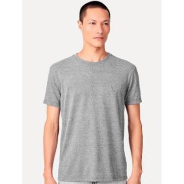 Imagem de Camiseta Reserva Masculina Regular Mescla Touch Cinza Escuro-Masculino