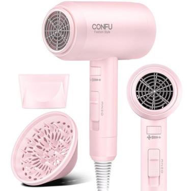 Imagem de Secador de cabelo CONFU 1600W com acessório difusor Ionic