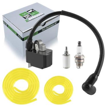 Imagem de partszen 530039198 53005227 Kit de filtro de óleo de vela de ignição bobina de ignição para Poulan 1900LE 1950LE 1975LE 2050WT 2055LE 2075C para Craftsman 350360171 35831440 35834821 1 motosserra a