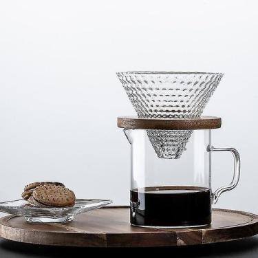 Imagem de Servidores de café bules de chá conjunto de filtro de café gotejador d