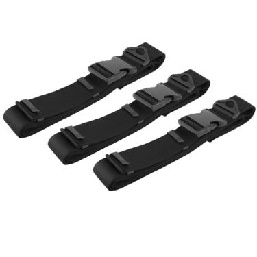 Imagem de Correias de tapete flutuante multifuncionais com fivelas de liberação rápida, adequadas para almofadas de bebê, ioga e atividades aquáticas, alça de fixação reutilizável com design de alça de puxar