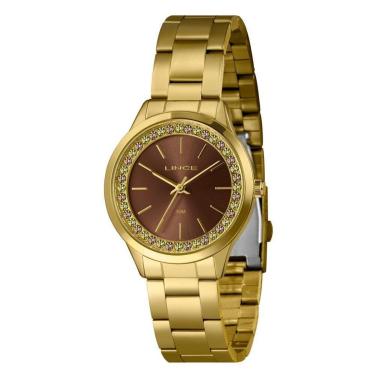 Imagem de Relógio Feminino Lince Dourado LRG4736L38 N1KX-Feminino