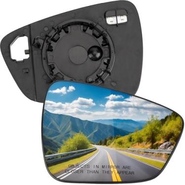 Imagem de LOIYLLEN Substituição do espelho lateral do passageiro para Ford Escape 2020 2021 2022 2023 2024 2025 - Vidro do espelho do lado direito, vidro dos espelhos retrovisores com aquecimento elétrico